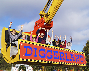 Diggerland Theme Park UK - Spinizzy