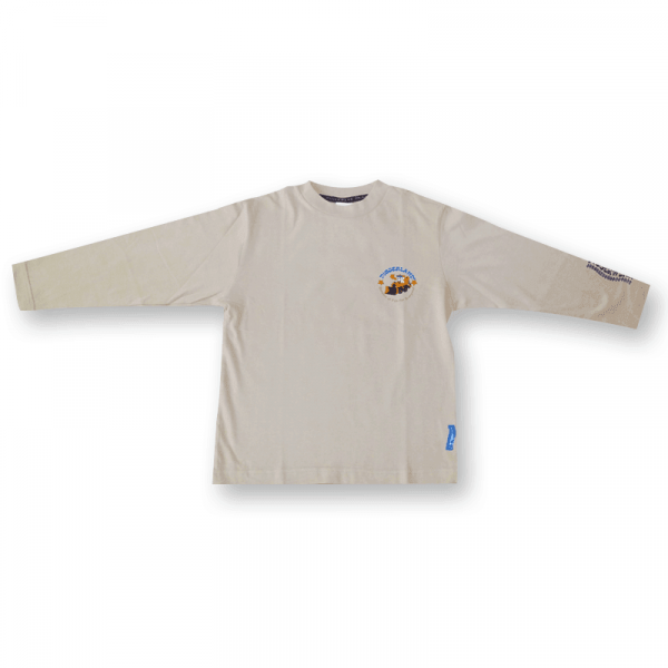 Long Sleeve T Shirt Beige (Adult)