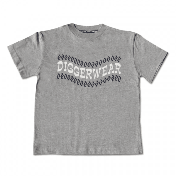 Grey T Shirt with Tyretrack Logo