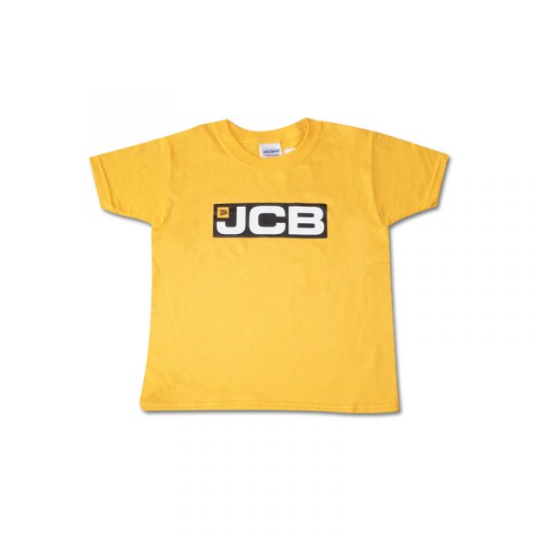 JCB Logo T Shirt (Child) Yellow