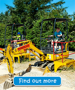 Buried Treasure ride at Diggerland UK Theme Park