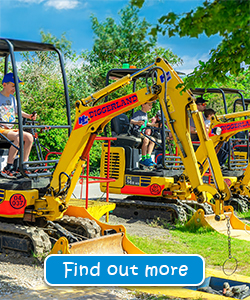 Dippy Ducks ride at Diggerland UK Theme Park