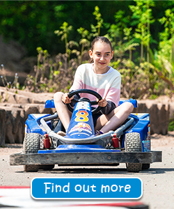 Go-Karts ride at Diggerland UK Theme Park