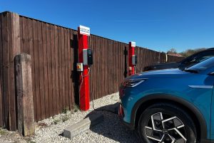Diggerland electric vehicle charging - World Environment Day