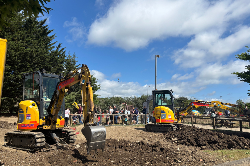 Family days out at Diggerland