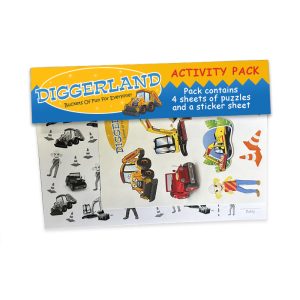 Diggerland Activity Pack
