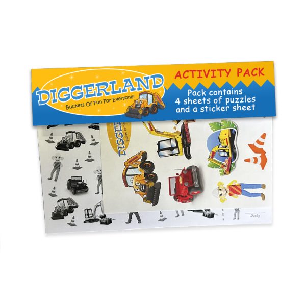 Diggerland Activity Pack