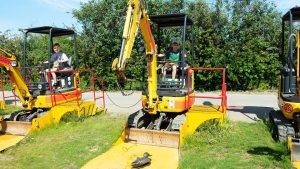 Dippy Ducks ride at Diggerland UK Theme Park.