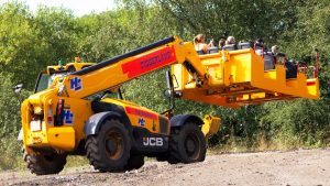 Groundshuttle ride at Diggerland UK Theme Park.