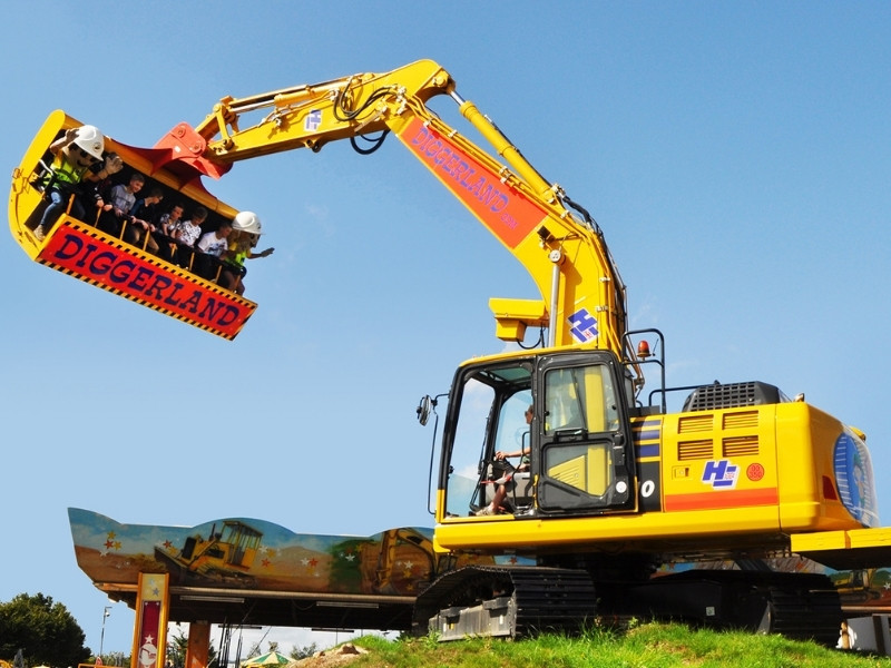 Spindizzy - Spinning Ride at Diggerland