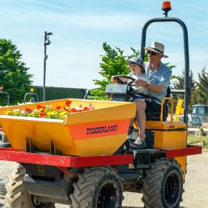 Dumper ride at Diggerland
