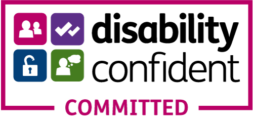 Disability confident committed badge