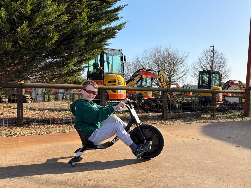 Crazy Trikes Theme Park Ride at Diggerland