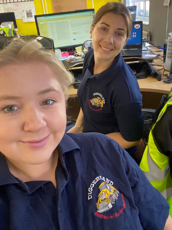 Celebrating Women in Construction Week at Diggerland