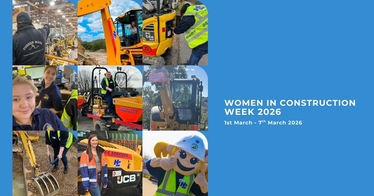 Celebrating Women in Construction Week at Diggerland UK - Diggerland
