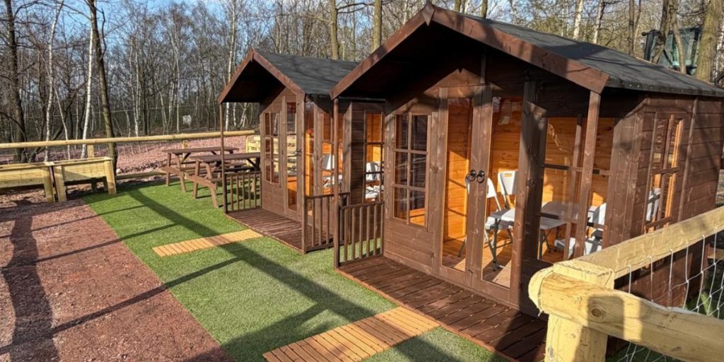 Yorkshire Private Site Hut Hire at Diggerland