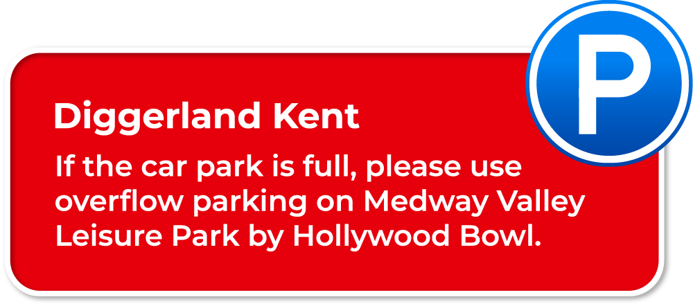 If the car park is full, please use overflow parking on Medway Valley Leisure Park by Hollywood Bowl.