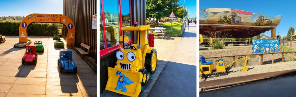 Coin Operated Rides at Diggerland