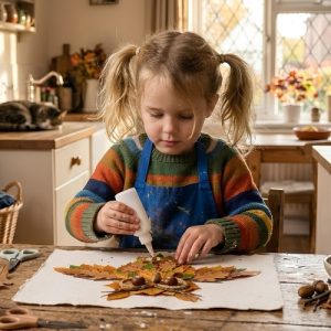 Diggerland Autumnal Craft for outdoor activities