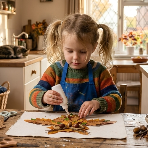 Diggerland Autumnal Craft for outdoor activities
